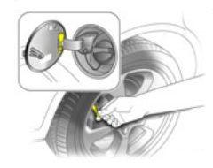 Opel Antara - Инициализация датчиков системы TPMS.