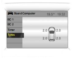 Opel Antara - Инициализация датчиков системы TPMS.