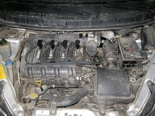 Chery Kimo (S12) 1.3L, Bosch ME7.9.7 - Внешний вид двигателя SQR473F