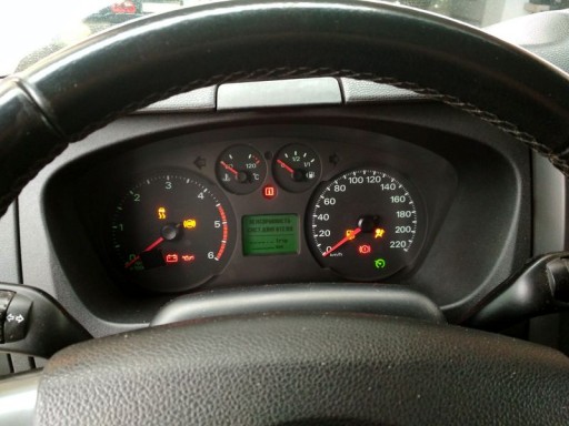 Ford Transit TT9 2.2TD (SRFA) - Лампа неисправности двигателя