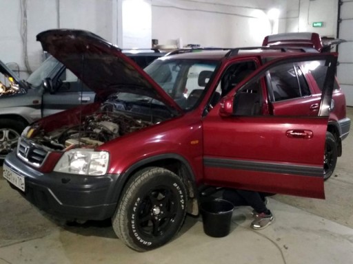 Honda CR-V RD1 - Установка автосигнализации на автомобиль