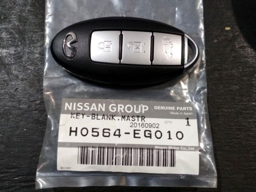 Infiniti QX70 S51 - Новый ключ для автомобиля H0564-EG010