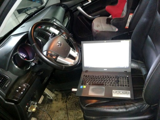 Kia Sorento XM 2.4L G4KE - Процесс чтения и записи прошивки, через OBD2