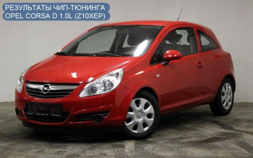 Opel Corsa D 1.0L (Z10XEP, Bosch ME7.6.2) - Внешний вид автомобиля