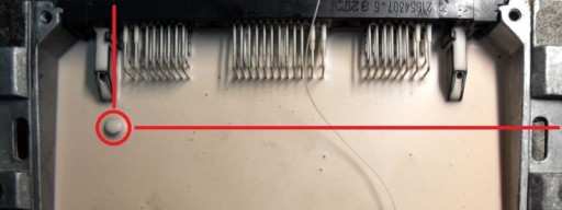 Sagem S2000PM1 (S2PM) - Расположение электролитического конденсатора