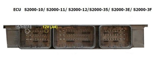 Sagem S2000 - FLASHit ECU-KIT. Распиновка