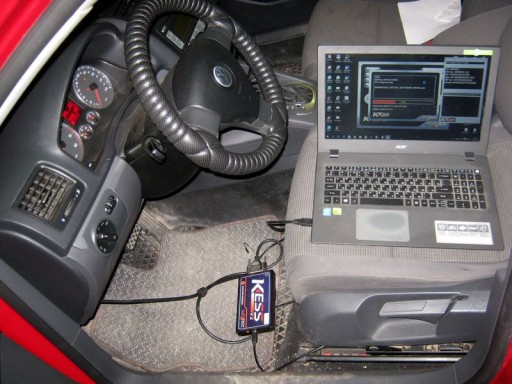 Volkswagen Jetta A5 1.6L BSE - Процесс чип-тюнинга автомобиля