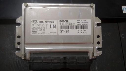 Kia Carnival 2.5L (Rover KV6) - Внешний вид ЭБУ двигателя
