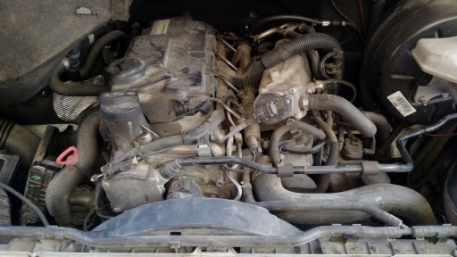Mercedes Benz Sprinter 411CDI W909 2.2L OM646 - Внешний вид двигателя 646.701 ЕВРО-5