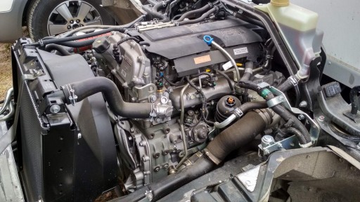 Mitsubishi Fuso Canter 3.0TD Bosch EDC17CP52 - Внешний вид двигателя 4P10T4