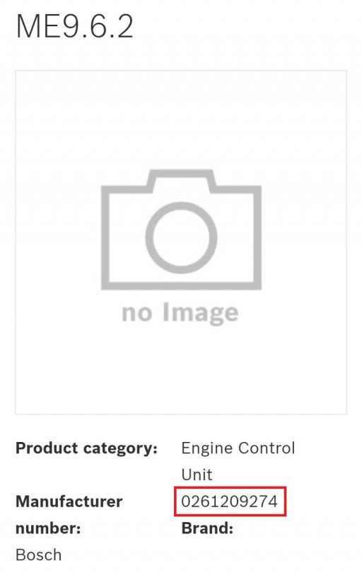 Suzuki Grand Vitara JB632 - Bosch 0261209274 - Bosch ME9.6.2