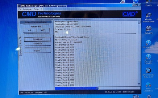 ECU Bosch ME9.6.2 reading EEPROM memory 95080