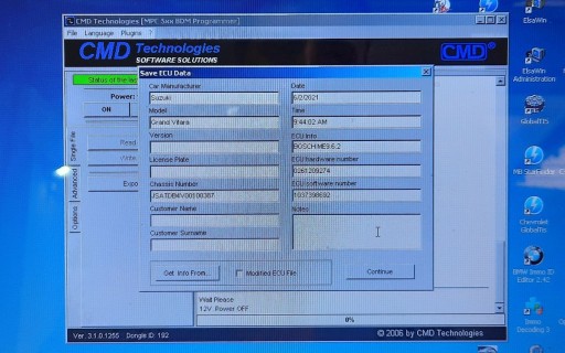 ECU Bosch ME9.6.2 save FULL memory dump firmware