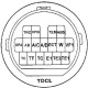 Toyota - многоштырьковый диагностический разъем, тип 2 (TDCL).