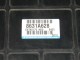 Mitsubishi Pajero Sport 3.0L 6G72 - Наклейка ЭБУ двигателя