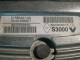 Renault Megane 2 двигатель 1.6L  K4M - Наклейка ЭБУ двигателя